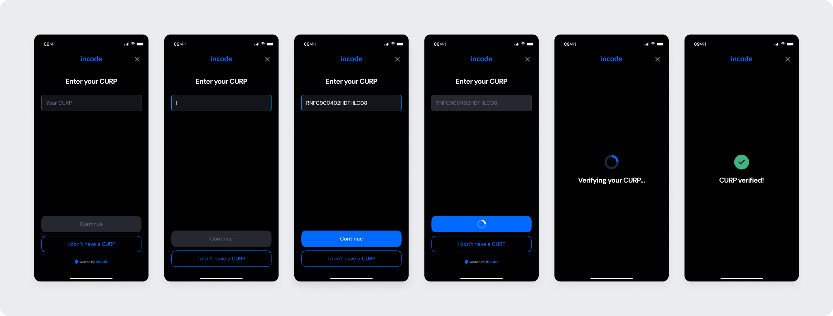 Geolocation module - Happy Path in Dark mode