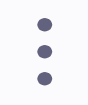 Icon of three dots stacked on top of each other