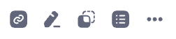 Copy Flow URL is an icon of a link; Edit is an icon of a pencil.